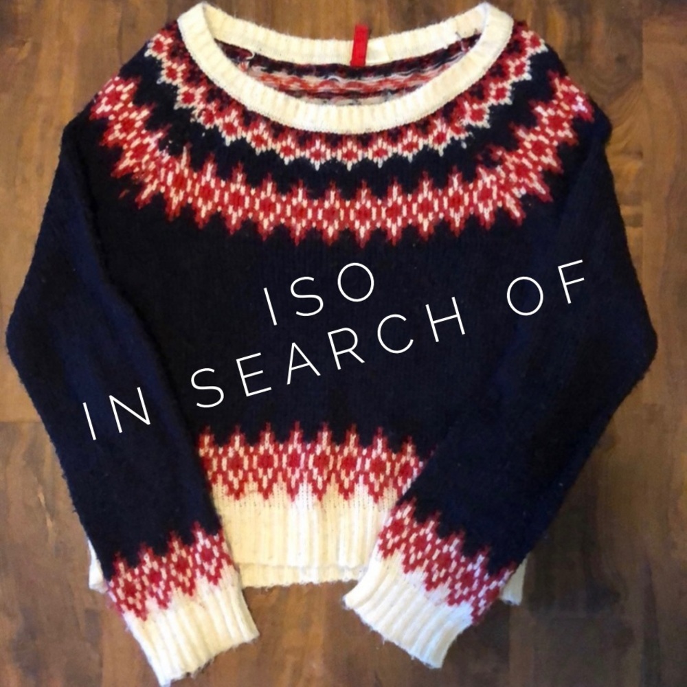 H&M Cropped Sweater